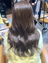 似合わせカット髪質改善縮毛矯正メルティカラーフェミニンロング