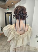 it. YUI ツインアレンジ 結婚式アレンジ ヘアセット