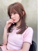 【ACE 横浜】ショコラブラウン×顔周りレイヤー