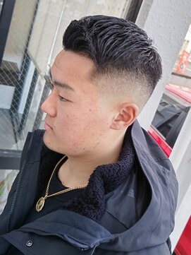 ホットキャット(HOT CAT) 短髪 × フェード2