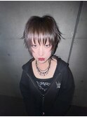 レイヤーシャギーカットウルフ