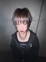 レイヤーシャギーカットウルフ