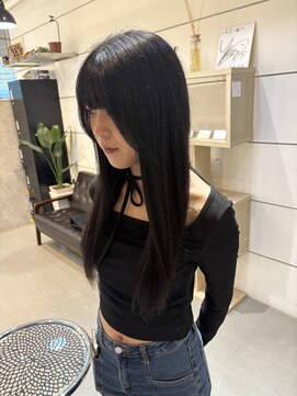 ヘアーメイクチック(HAIR MAKE CHiC) エクステ黒髪ロング