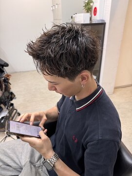 サン 大阪梅田(SUNC) 【スパイキーショート】【短髪】【メンズヘア】