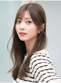 【F】ニュアンスかわいいゆるふわヘア透明感カラー