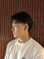 オスマン 御茶ノ水神保町店(Osmann)&nbsp;フェザーパーマグレーブルーカラー刈り上げショートバング