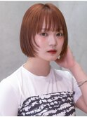 フェイスレイヤーボブ/20代/30代/40代/小顔見せ