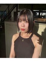 ヴィオラカラー(VIOLLA COLOR) ブラック×垢抜けヘア/小倉