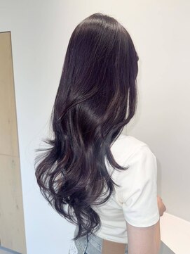 ノエシキカ(noe sikika) くびれヘア/アプリコットオレンジ/ハイライトカラー/栄a43