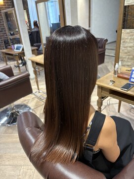 シエル 藤沢店(CIEL) Aujuaトリートメントでツルサラヘアーに！