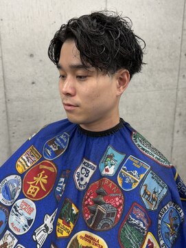 ザスーツブラザーズ(THE SUITS BROTHERS) MEN'SHAIRウルフカルマパーマメンズショートイージーパーマ