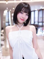 イルハバナ 渋谷(ill HAVANA)&nbsp;イメチェン　タッセルボブ　くびれヘア　透明感カラー　韓国ヘア