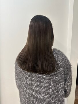 シキ 渋谷(siki) ベージュカラー/ブリーチなしダブルカラー/赤み消し/渋谷/原宿