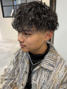 リコ ヘアアンドリラクゼーション 名駅店(LICO HAIR＆RELAXATION) メンズ波巻きスパイラルパーマ　名古屋駅/名駅/メンズパーマ