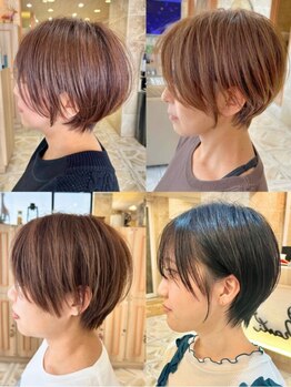 ナロ(NARO)の写真/【髪質改善/ショート/ボブ】流行りのショートボブはお任せ◎再現性の高いカットで毎日のスタイリングも楽に