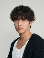 フィフスパーク(fifth PARK)&nbsp;大人色気ツイストスパイラルパーマメンズカットビジネスマン渋谷