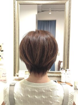 ヘアー グリーン(hair green) 30代40代50代/ベリーショート/ハンサムショート/黒髪ストレート