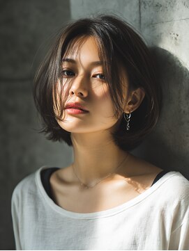 サロンドアイ(salon de i) 透け感ショートボブ