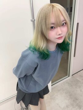 ブランシスヘアー(Bulansis Hair) 裾カラー