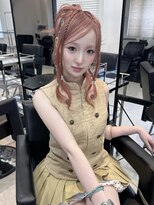アクシス ナゴヤ(AXIS NAGOYA) ダークパープル/ナチュラルショート/夏のヘアアレンジ/名古屋駅