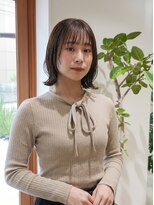 モードケイズ マノン(MODE K's MANON) 【こなれ感UP】外はねボブ×透明感カラー