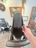 アジュガヘア(ajuga hair)&nbsp;髪質改善＋縮毛矯正と似合わせカット