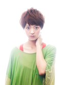 マニッシュレディーなスパイキーショート