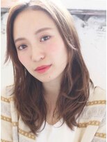 リンダバイネオリーブ 白楽店(Linda by neolive)&nbsp;透け感ショコラベージュミディ  ♪