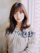 ナチュラルエフ(natural f)&nbsp;フェミニンレイヤースタイル