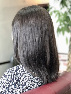ヘアメイク ベル(hair make Belle) カーキグレージュ×髪質改善ヘアエステ