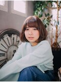 ショートワンカールボブ