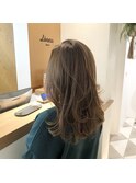 大人可愛い20代30代40代色っぽレイヤー明るめグレージュカラー☆