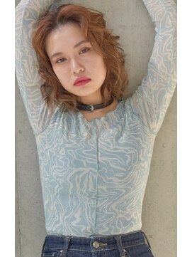 バロンフェム(baLon.fem) 【AI HONDA】ソフトブリーチ×色素薄めカラー