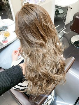 ミシェリー(misherry) 20代30代40代 ハイライト イヤリングカラー 小顔 髪質改善 艶々