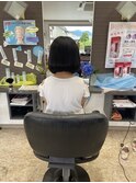 小学生 ボブカット ヘアドネーション