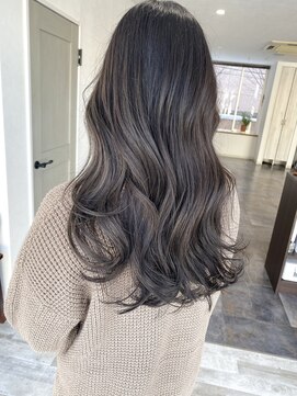 リズム(lysm) バレイヤージュ グレージュカラー