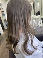 ウェグ 難波(WEG) WEG /道頓堀/ミルクティーベージュ/透明感カラー/ケアブリーチ