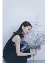 ネックス 表参道本店(nex)&nbsp;切りっぱなし/外ハネ/ミディアム/濡れ髪/スタイリング