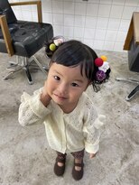 ヘアーデザイン ドア(hair design door)&nbsp;七五三　ヘアセット　チャイルドカット　七五三セット