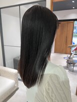 サルファ ヘアデザイン 名古屋 丸の内(S.ALPHA HAIR DESIGN)&nbsp;暗髪ストレート