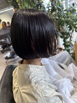 シェル 吉祥寺(shell)&nbsp;グレージュカラー/ボブウルフ/黒髪/ココアベージュ