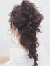 【ヘアセット】ヘアアレンジ*ハーフアップ¥2500