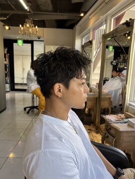 アイズ 海老名(AIZU) スパイキーショート　ザクザクショート　ボックスショート