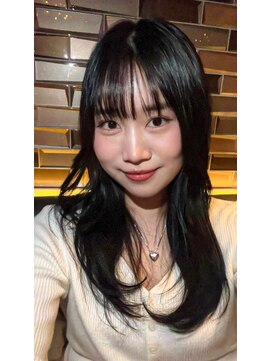 アヴァンス 天王寺店(AVANCE.) ブルーブラック×透明感