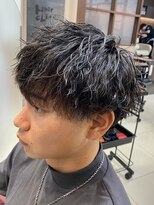ヘアークリアー せんげん台&nbsp;メンズ20代30代40代波巻きスパイラル ツーブロックマッシュ