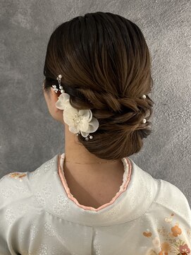 バサラ 大阪梅田店(VASARA) 大人っぽアップスタイル