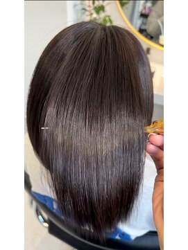 トランス(TRUNS) ケアカラー＋髪質改善ULTOWAトリートメント