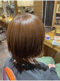 ２０２５年　夏色ヘア☆kawaiii外ハネウルフボブ