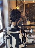 お呼ばれヘアarrange