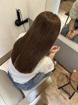 ウニレ バイ センス(unire by sense)&nbsp;【1ブリーチ】で出来るナチュラルミルクティーブラウン